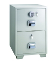 LockTech Fire Resistant Filing Cabinet 680 2 Drawer